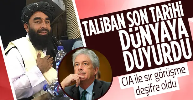 Washington Post: CIA Direktörü Burns, dün Kabil'de Taliban liderlerinden Birader ile gizlice görüştü