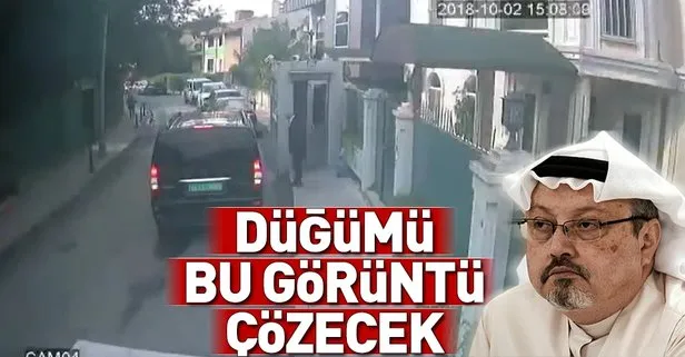 Cemal Kaşıkçı olayında düğümü bu görüntü çözecek