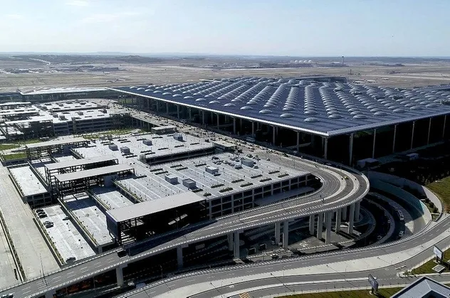 İstanbul Havalimanı havadan görüntülendi