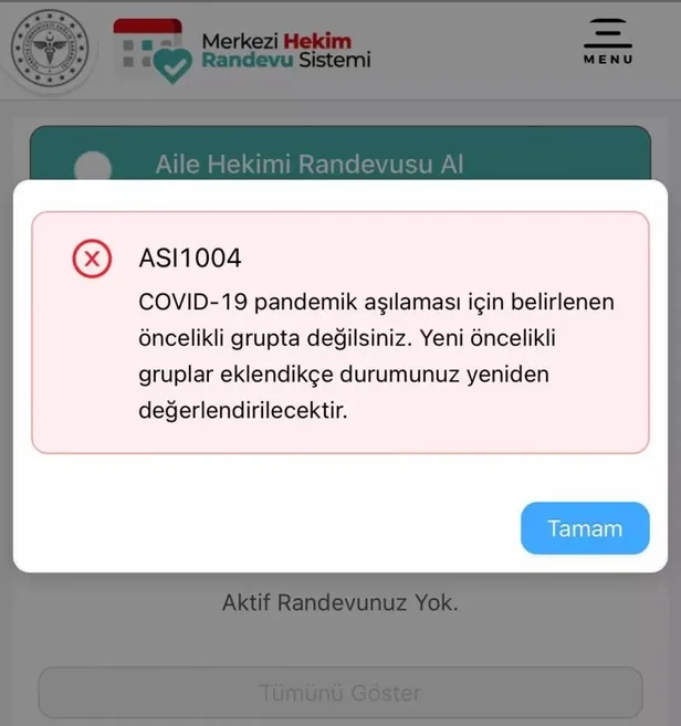 SON DAKİKA: Koronavirüs aşı randevuları MHRS üzerinden verilmeye başlandı!-4