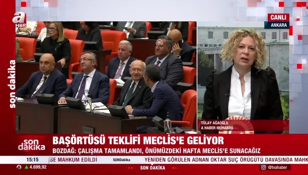 Başörtüsü teklifi için Bakan Bozdağ tarih verdi: Önümüzdeki hafta Meclis'e geliyor