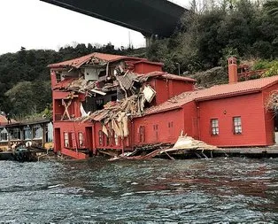 İstanbul Boğazı’nda kaza! Gemi yalıya çarptı