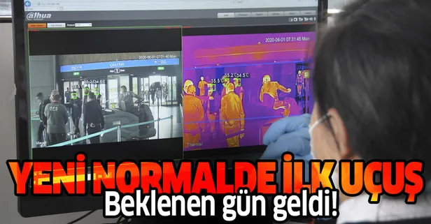Son dakika: Normalleşme sürecinin ilk uçuşu gerçekleştirildi! THY'nin ilk seferi Ankara'ya oldu
