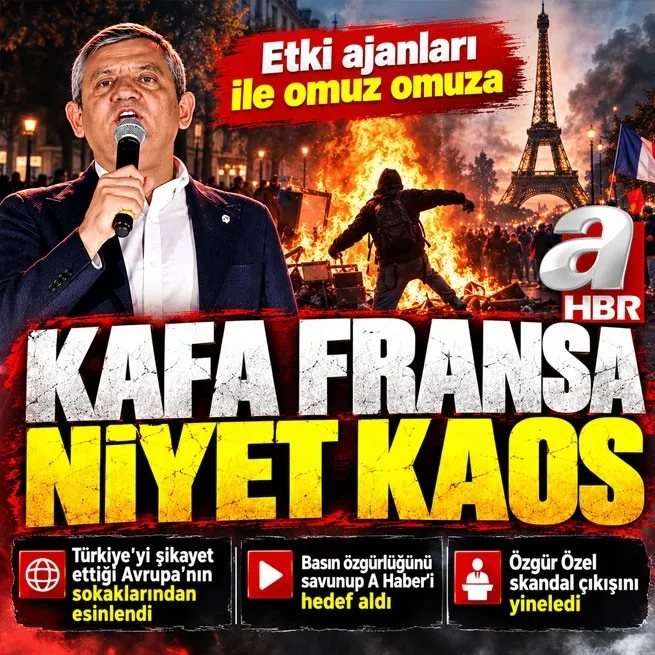 Özgür Özel skandal çıkışını yineledi! Sokak provokasyonu sonrası A Haber’e açık tehdit