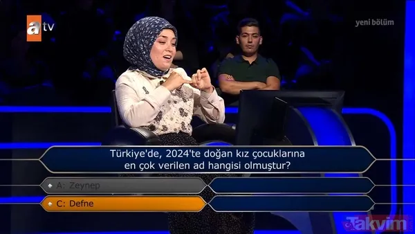 Kim Milyoner Olmak İster'de 300 bin TL'lik Yeşilçam sorusu! "Hangisi Kemal Sunal ve Şener Şen'in birlikte rol aldıkları ilk filmdir?" - 2