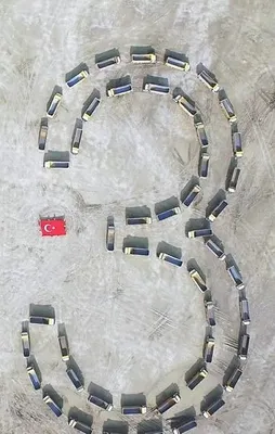'Yeni Havalimanı'nda muhteşem koreografi