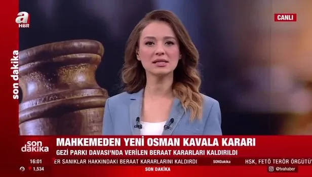 SON DAKİKA: Osman Kavala hakkında beraat kararı bozuldu