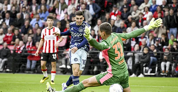 Eindhoven'da 4 gollü düello! PSV - Ajax: 2-2 | MAÇ SONUCU