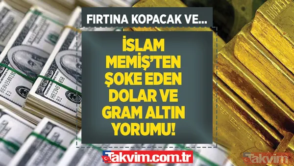 Dolar, altın, Bitcoin yükselir mi, düşer mi? Yükselişi baş döndürecek, fırtına kopacak! Dolar ve altın kahini olarak bilinen İslam Memiş'ten bomba yorum! - 1