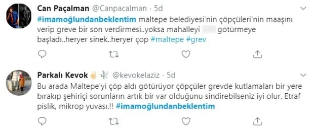 Maltepe'deki çöp rezaleti sonrası CHP'li Ekrem İmamoğlu'na tepki yağıyor! Sosyal medyadan istifaya davet ettiler-2
