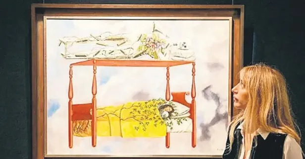 Frida Kahlo’nun eseri 54,7 milyon dolarla rekor fiyata satıldı