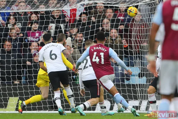 Manchester United'in yıldızı Cristiano Ronaldo çileden çıktı! Aston Villa'nın dev stoperi Mings'i yere serdi - 6