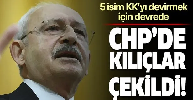 CHP’de koltuk yarışı kızışıyor! İşte adı geçen 5 isim