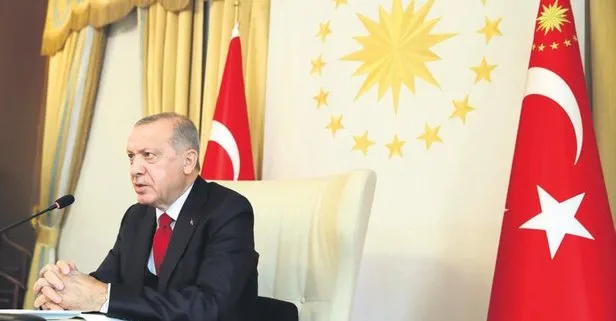 Başkan Erdoğan: Ege ve Akdeniz’de asla geri adım atmayacağız