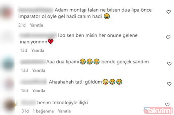 İbrahim Tatlıses photoshoplu pozu gerçek sanınca esprili yorumlar havada uçuştu! “Dua Lipa önce imparator ol öyle gel hadi canım...” - 6