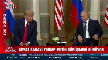 Trump - Putin görüşmesi başladı!