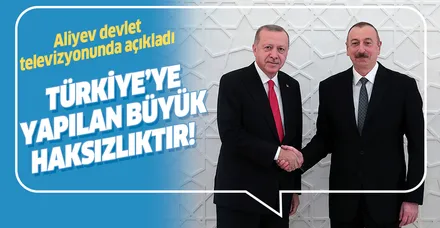 Azerbaycan Cumhurbaşkanı Aliyev: Avrupa Birliği'nin Türkiye'ye yaptığı büyük haksızlıktır