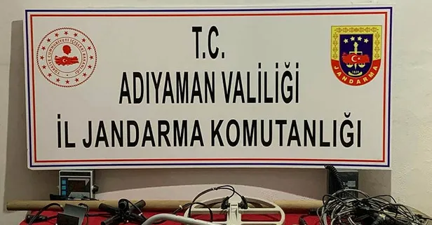 Adıyaman'da kaçak kazı operasyonu: 4 gözaltı