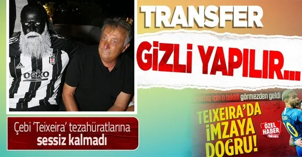 Beşiktaş Başkanı Ahmet Nur Çebi’den ’Alex Teixeira’ mesajı! Transferler gizli yapılır...