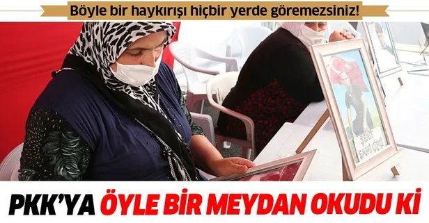 Diyarbakır annesi HDP ve PKK'ya meydan okudu