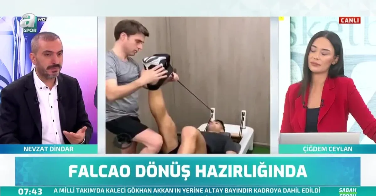 Sakat olan Falcao'dan flaş paylaşım! Dönüyor mu?