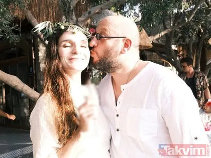 5 yıllık aşıklar ön balayında! Meriç Aral ile Serkan Keskin düğün öncesi tatilde yakalandı! Kameraları gören Serkan Keskin bakın ne yaptı