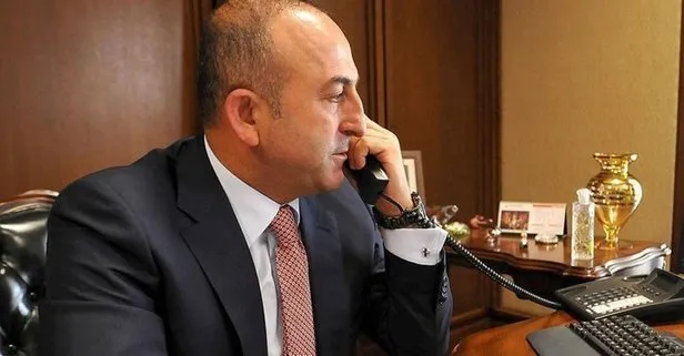 Bakan Çavuşoğlu’ndan telefon diplomasisi