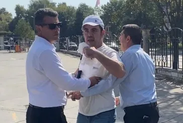 İmamoğlu’nun korumaları vatandaşı darp etti!