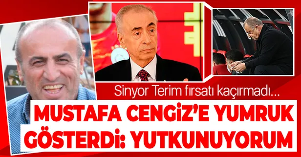 Göztepe'yi 3 golle geçen Galatasaray'da Fatih Terim: Ben de yumruklarımı sıkıyorum, yutkunuyorum