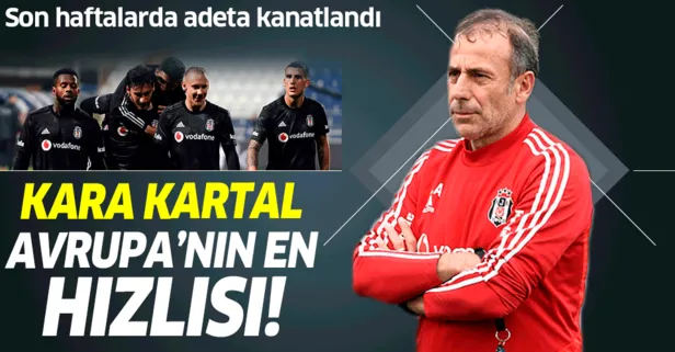 Avrupa’nın en hızlısı! 6. haftada 16.sırada olan Beşiktaş 2. sıraya yükseldi