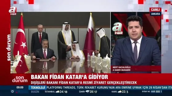 Dışişleri Bakanı Hakan Fidan Katar’a gidiyor