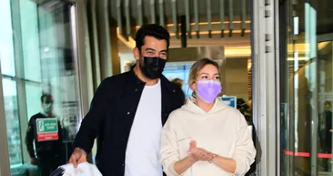 Sinem Kobalı doğumda eşi Kenan İmirzalıoğlu yalnız bırakmadı! İşte ilk kareler...