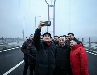 1915 Çanakkale Köprüsü'nün açılışına artık saatler kaldı! Bakan Karaismailoğlu gün doğumunu köprüde karşıladı