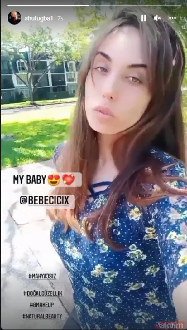 Yeşilçam'ın ateşli güzeli Ahu Tuğba'nın polis kızı Anjelik'i görenler dönüp bir daha bakıyor! Annesi 'doğal güzellik' notuyla paylaştı - 26