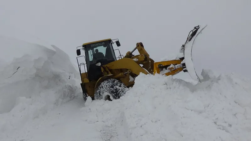 Muş'ta kar kalınlığı 5 metreyi geçti! - 10