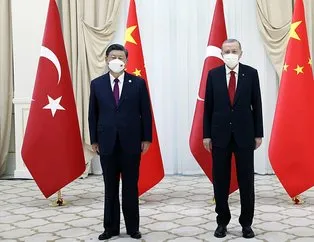 Başkan Erdoğan Şi Cinping ile bir araya geldi