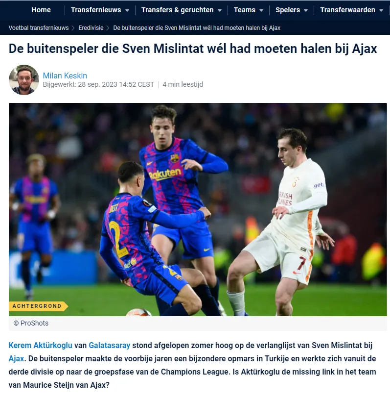 GALATASARAY TRANSFER HABERLERİ | Kerem Aktürkoğlu Avrupa devini pişman etti! - 11