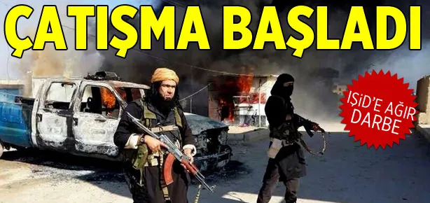 Çatışma başladı