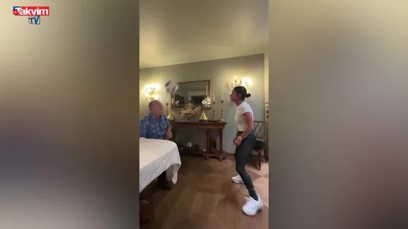 Baba-kız futbol keyfi! Merve Terim ve Fatih Terim’in eğlenceli anları sosyal medyada