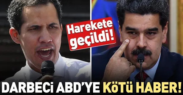 Ve harekete geçildi... Guaido’ya kötü haber