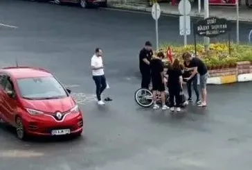 Bir başıboş sokak köpeği saldırısı daha!