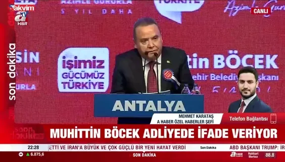 Muhittin Böcek’ten etkin pişmanlık hamlesi! Adliyede ek ifade veriyor