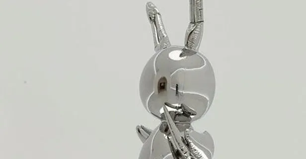 ABD’li heykeltraş Jeff Koons’un ’’Tavşan’’ heykeli rekor fiyata satıldı