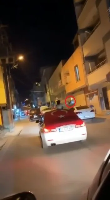 Bursa'da asker konvoyunda silahlarla dehşet saçtılar