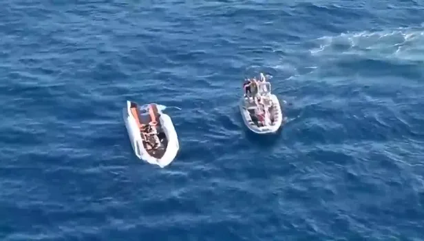 Türkiye'nin şefkati Libya'da! Batan göçmen botuna destek verildi
