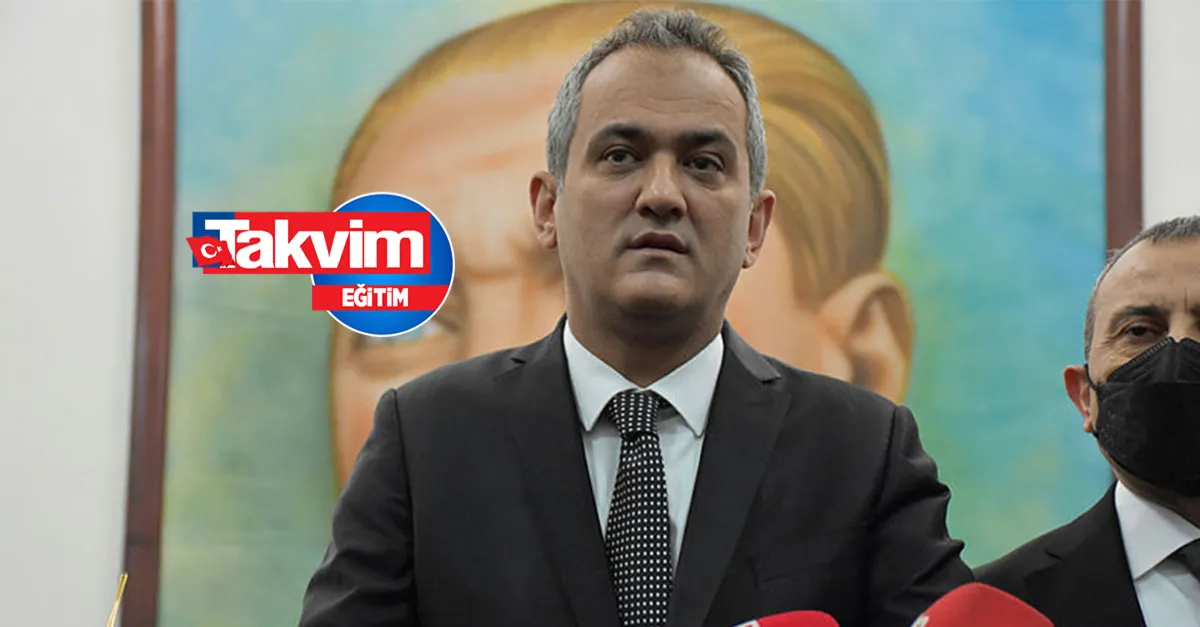 Yüz yüze eğitim ile ilgili flaş gelişme, kritik duyuru yapıldı! Son dakika kararı MEB bakanı Mahmut Özer’den geldi! Bugün itibarıyla...