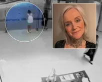 İngiliz komedyen Cerys Nelmes’in Şişli’de bir mağazadan kıyafet çalarken yakalandığı anlar kamerada