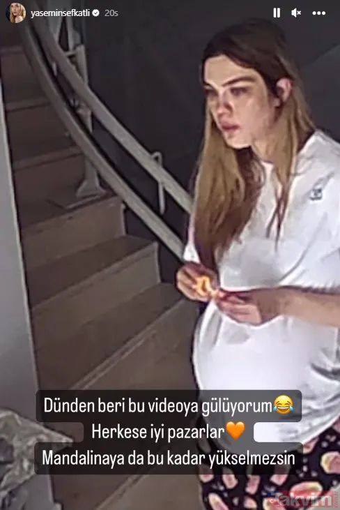 Karnı burnunda Yasemin Şefkatli fena yükseldi böyle paylaştı! İdo ve Yasemin Tatlıses doğuma günler kala... - 11