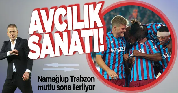 Trabzonspor Teknik Direktörü Abdullah Avcı namağlup yoluna devam ediyor