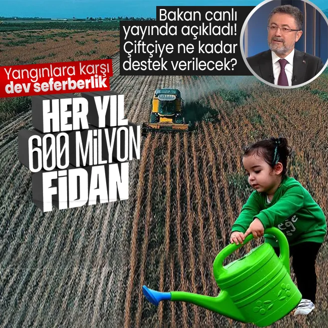 Tarım ve Orman Bakanı İbrahim Yumaklıdan flaş açıklamalar: 55 bine yakın denetim yapıldı